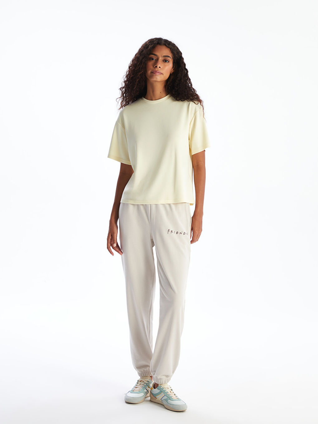 XSIDE Crew Neck Women's T-Shirt -S5PA83Z8-KRV