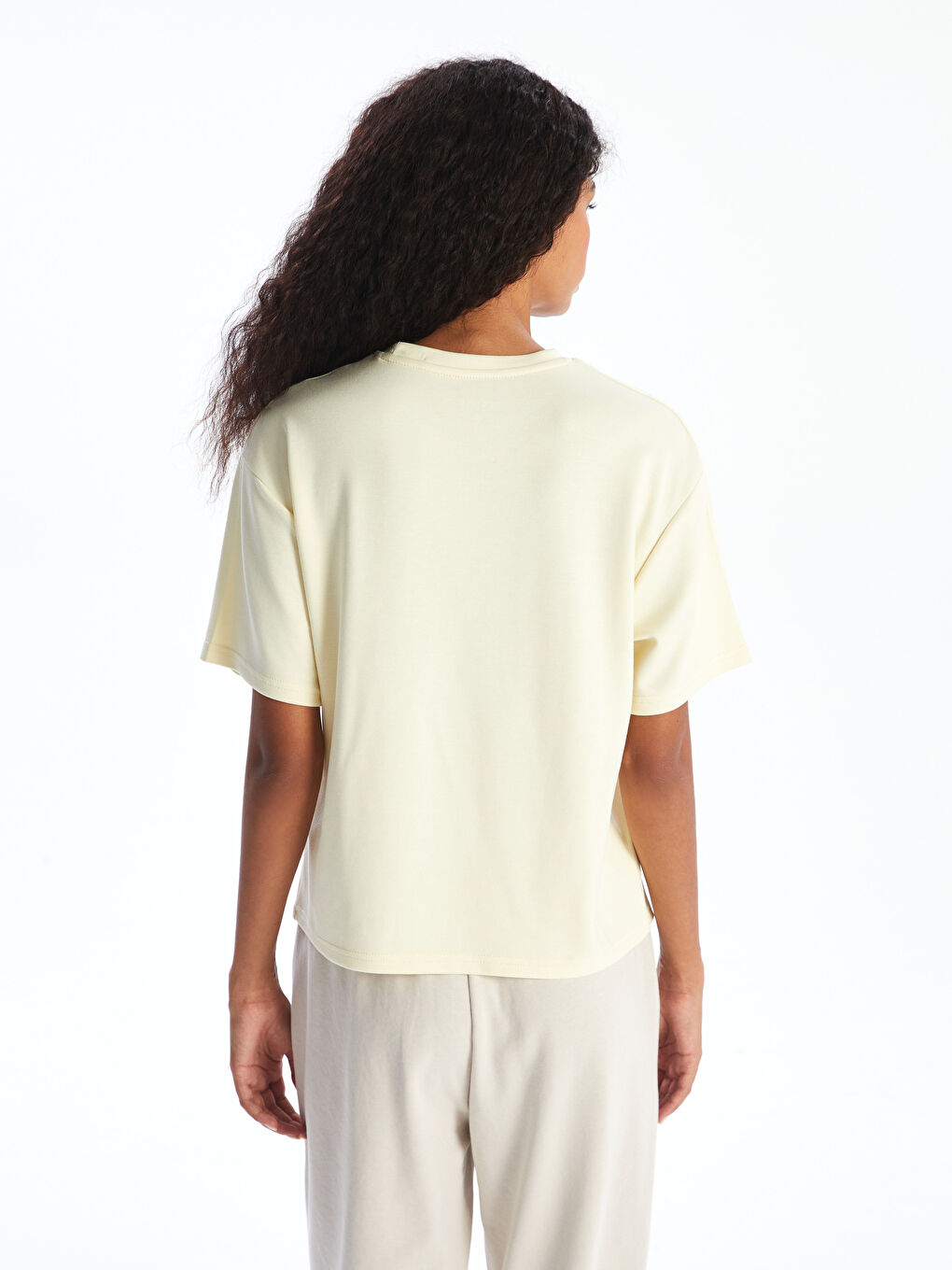 XSIDE Crew Neck Women's T-Shirt -S5PA83Z8-KRV