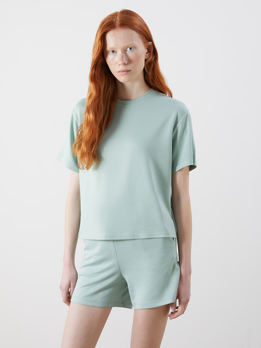 XSIDE Crew Neck Women's T-Shirt -S5PA83Z8-ZBC