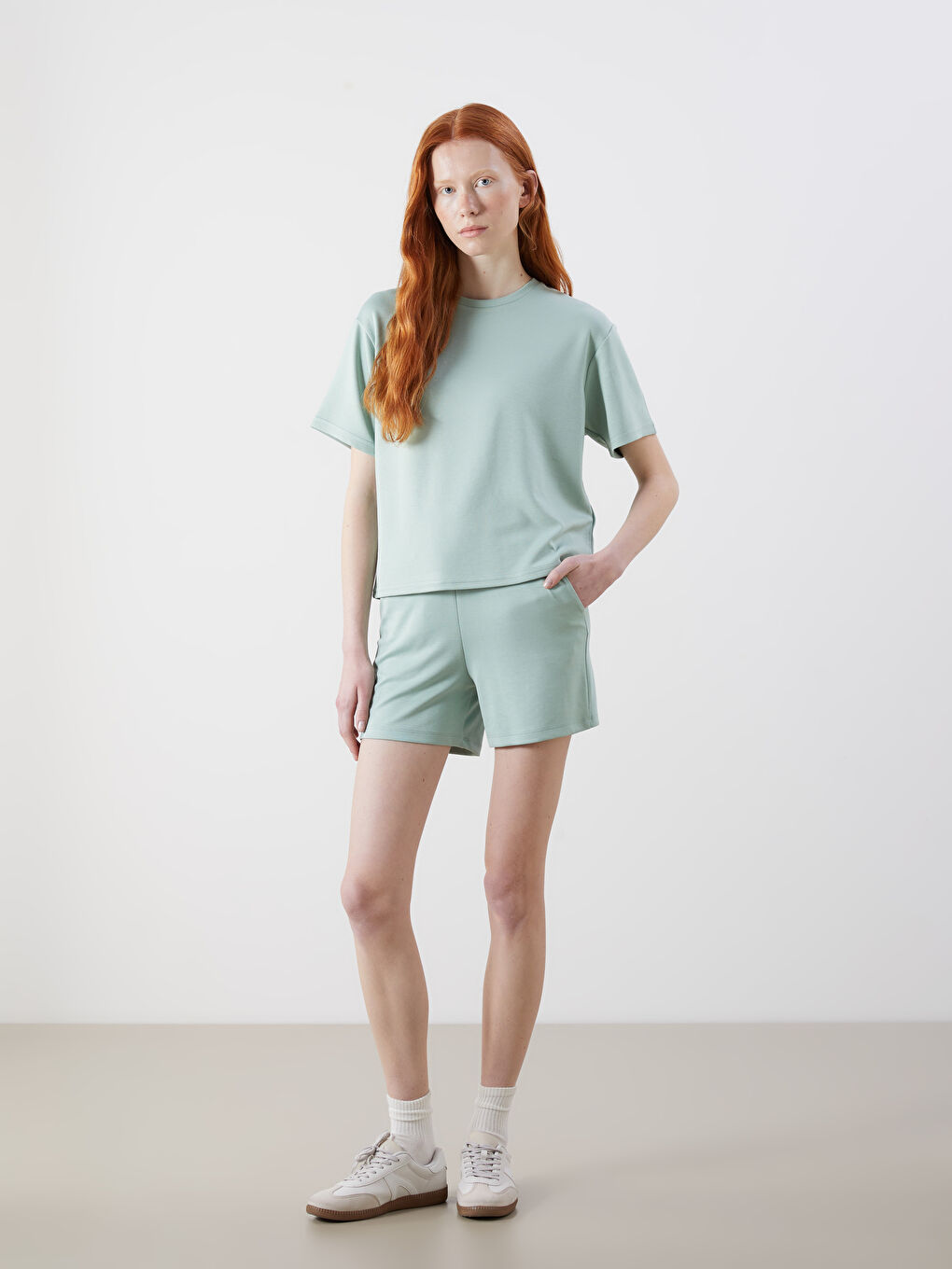 XSIDE Crew Neck Women's T-Shirt -S5PA83Z8-ZBC