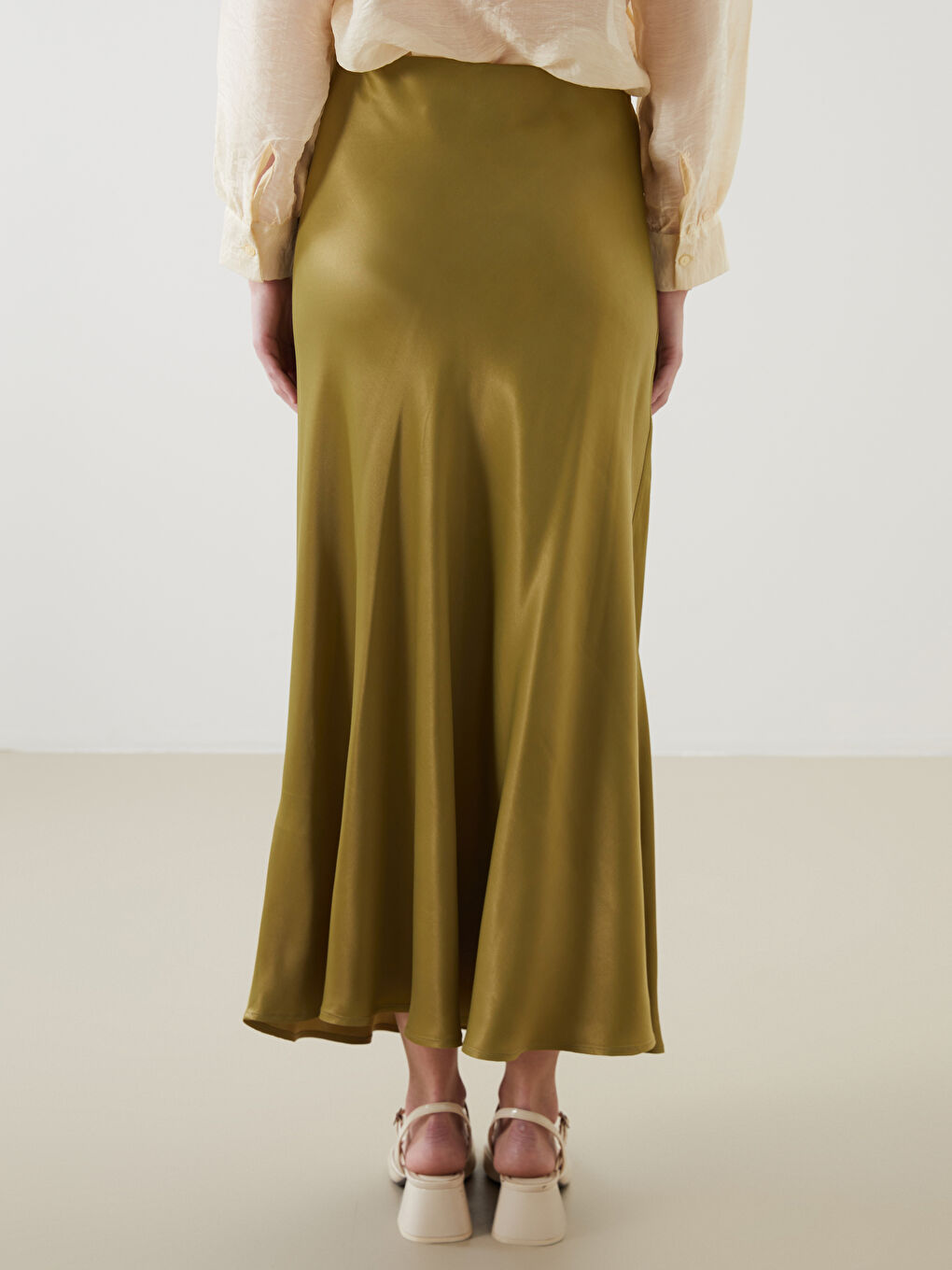 Woman GREEN Skirt -S5PB02Z8-GCQ