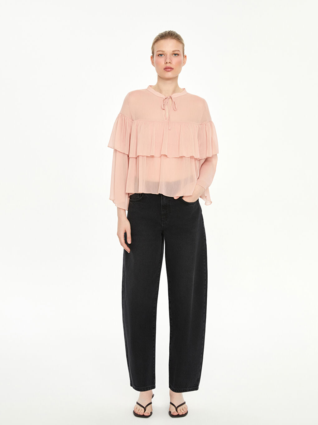 LCW Jeans Balloon Fit Women's Jeans -S5PB16Z8-327