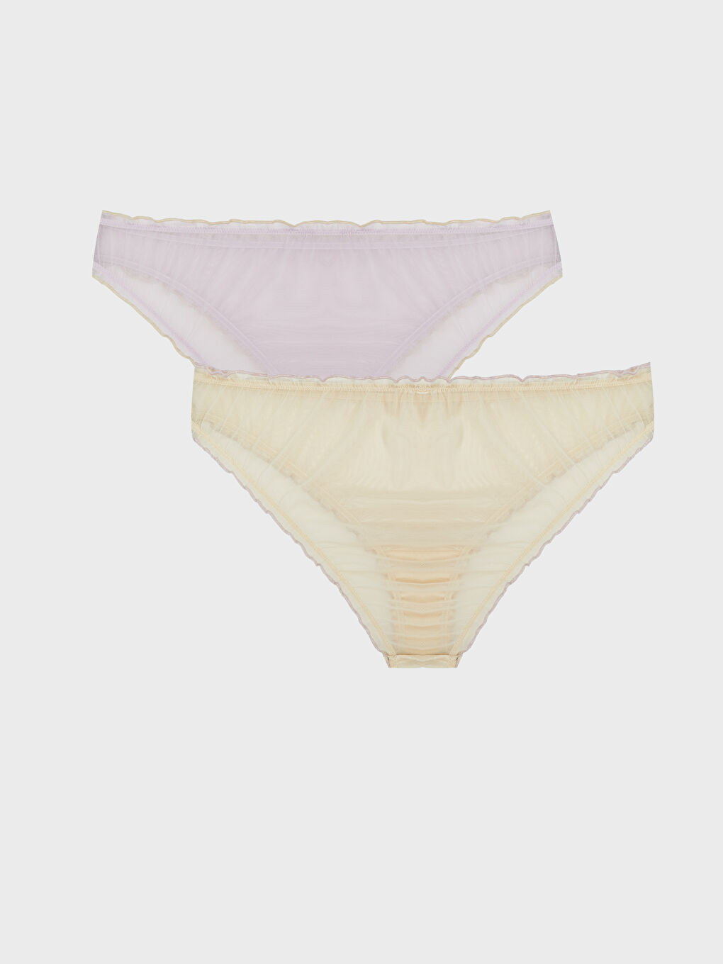 Plain Bikini Knickers 2 Pack -S5PB93Z8-UMU