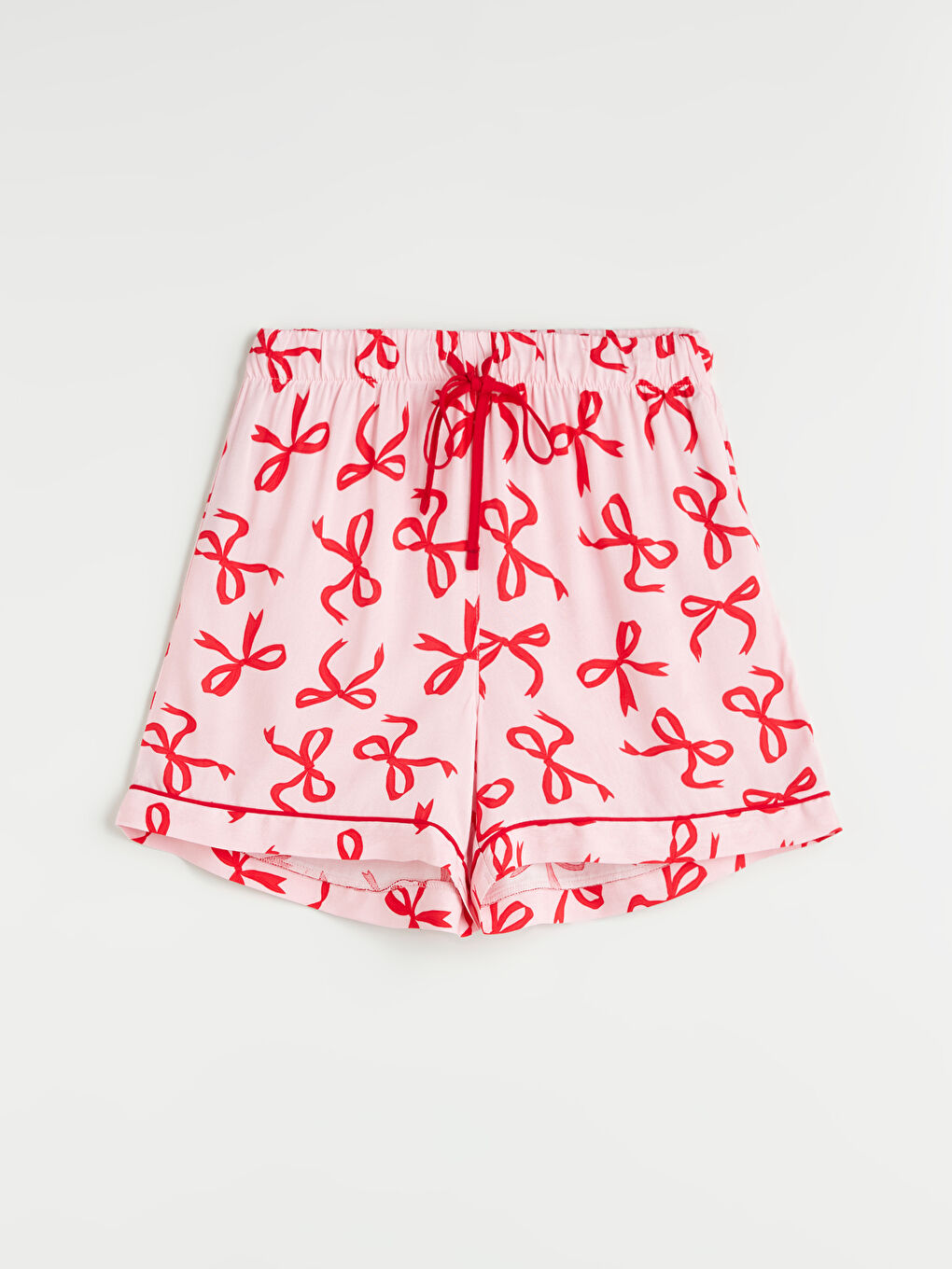 Shirt Collar Printed Women's Shorts Pajama Set -S5PB95Z8-LSZ