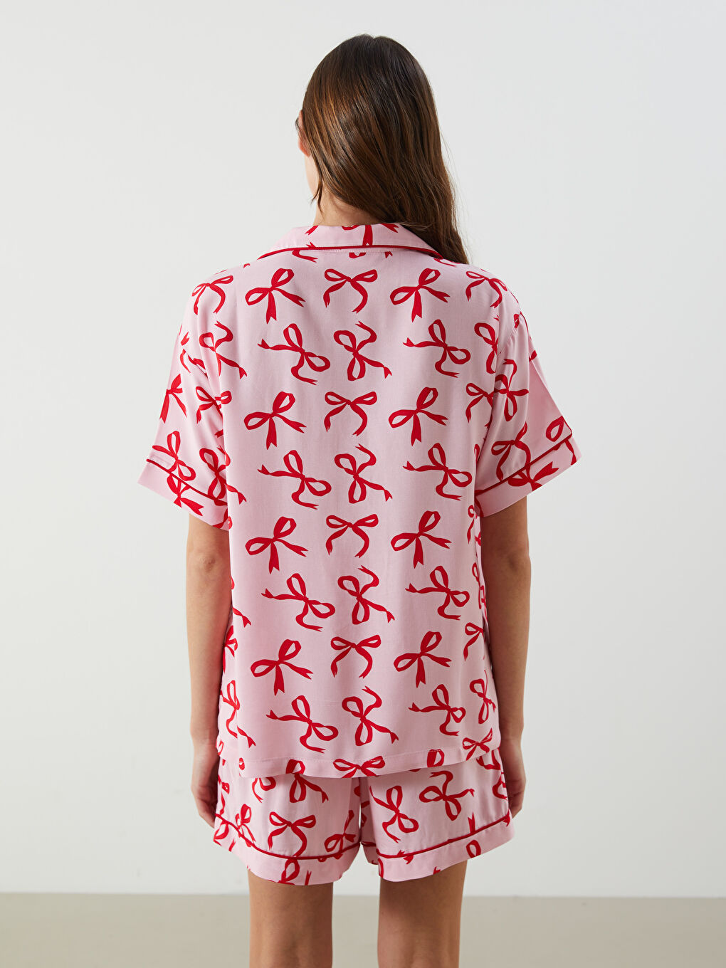 Woman PINK Shortie Pyjama Set -S5PB95Z8-LSZ