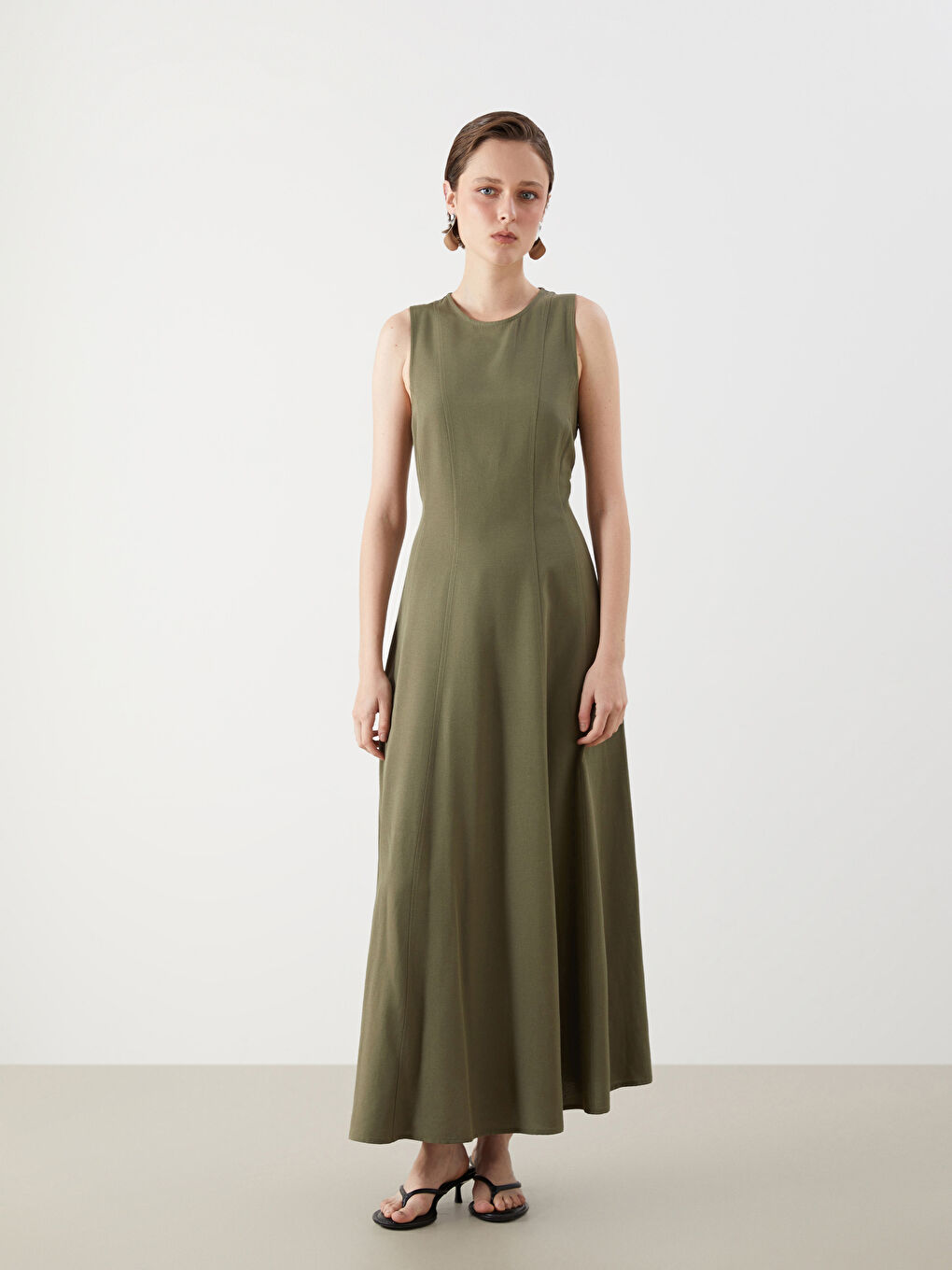 Woman KHAKI Dress -S5PC12Z8-JYN