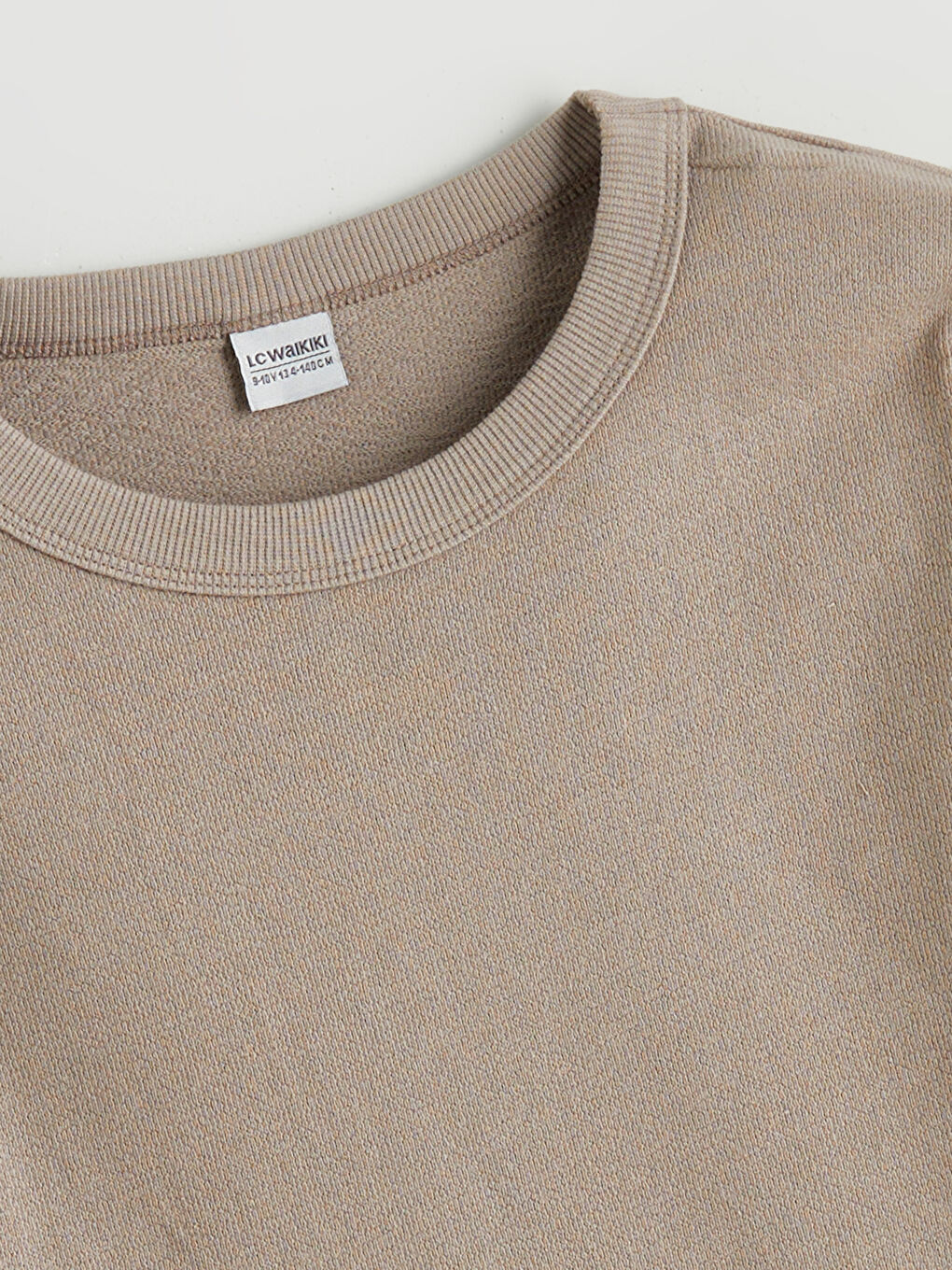 Kahverengi Bisiklet Yaka Baskılı Erkek Çocuk Tişört-1