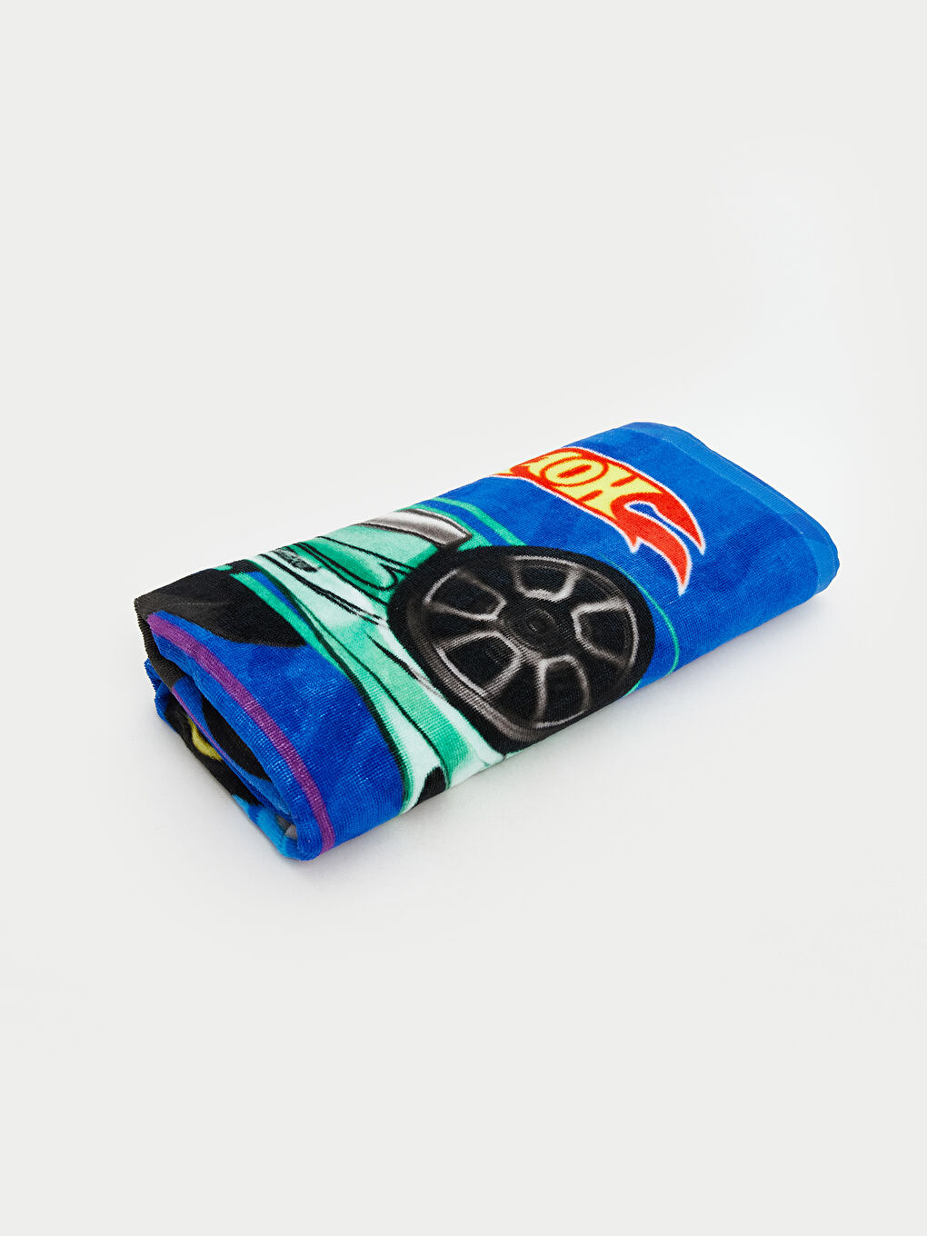 ბიჭის პლაჟის პირსახოცი პრინტით How Wheels-1