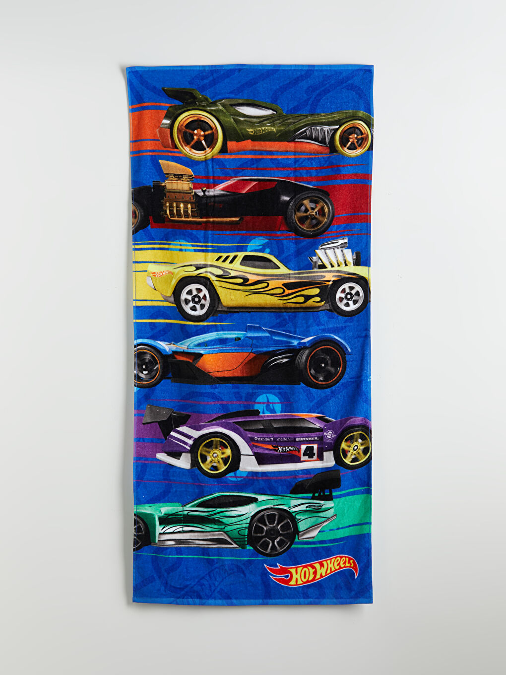 ბიჭის პლაჟის პირსახოცი პრინტით How Wheels-2