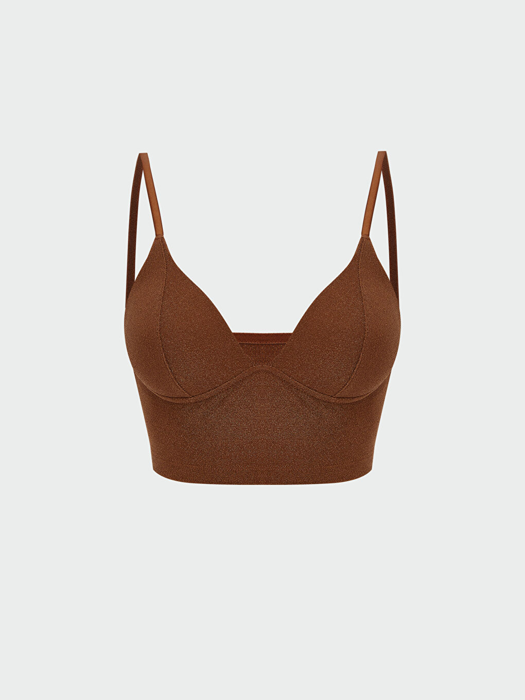 Kahverengi Balensiz Dolgusuz Parlak Görünümlü Bralet