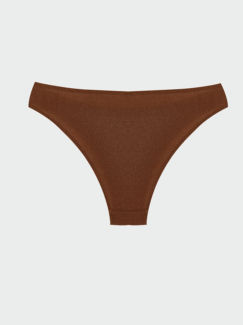 Kahverengi Parlak Görünümlü Brazilian Külot-1