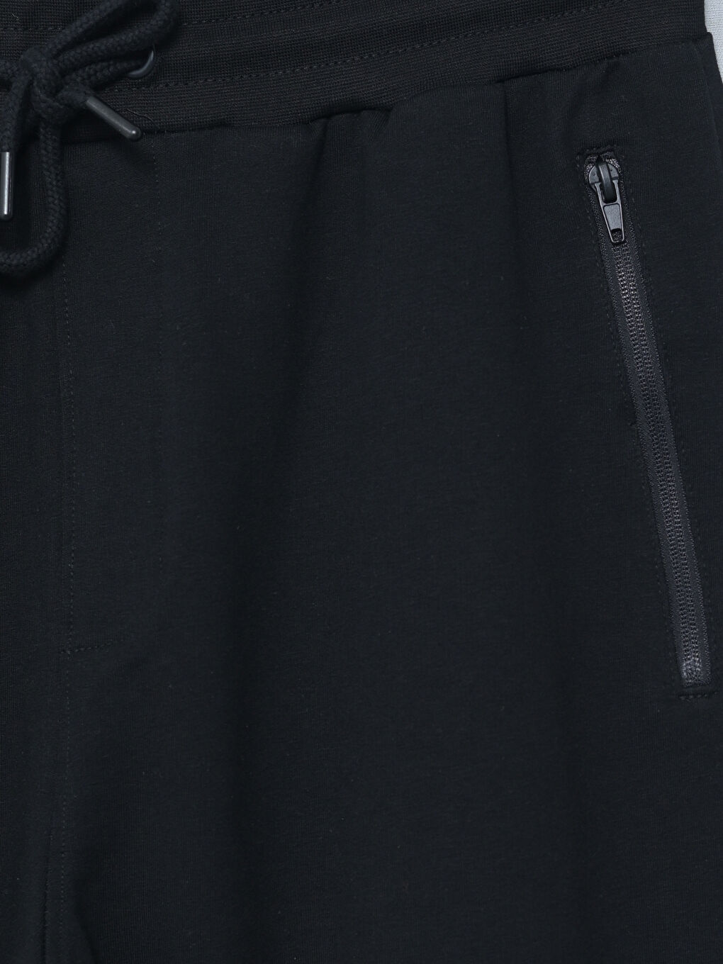 Siyah Standart Kalıp Erkek Eşofman Altı-8