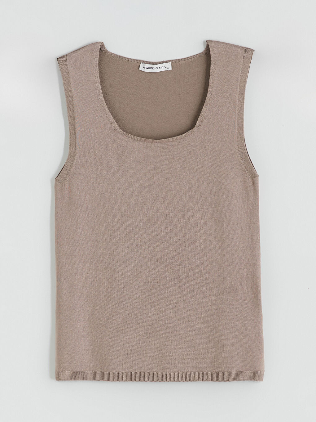 LCWAIKIKI Classic Woman BEIGE Tank Top -S5PC78Z8-DS3