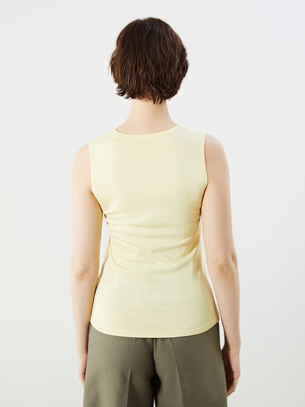 U Neck Women's Tank Top -S5PC81Z8-CRK