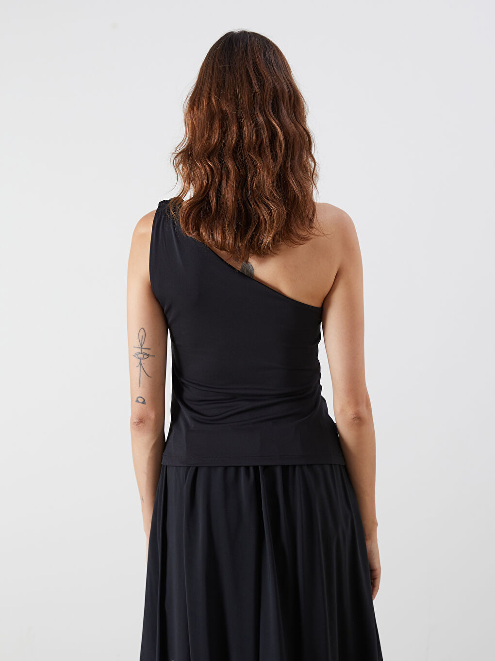 LCW Vision One Shoulder Women's Blouse -S5PC95Z8-CVL