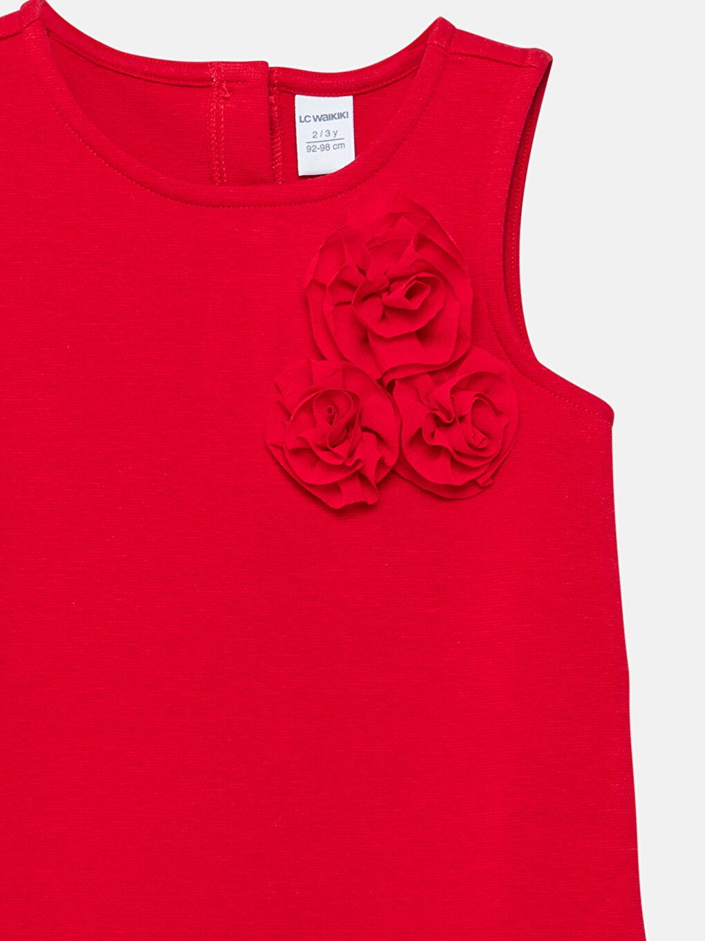 дөңгелек жағалы қыздарға арналған көйлек-2