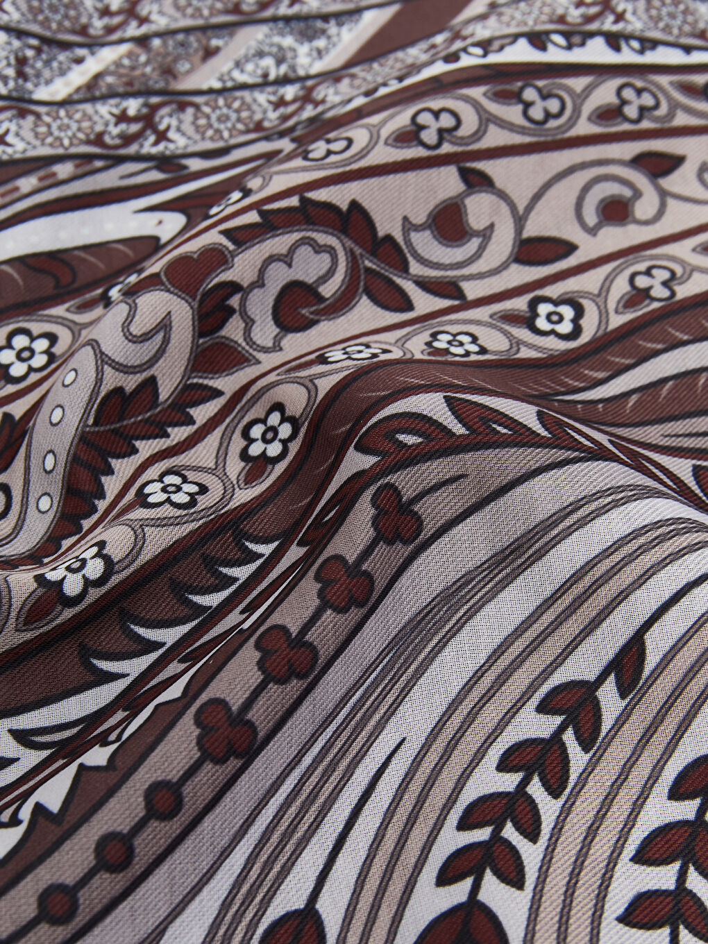 Patterned Women's Shawl -S5PD23Z8-LQB