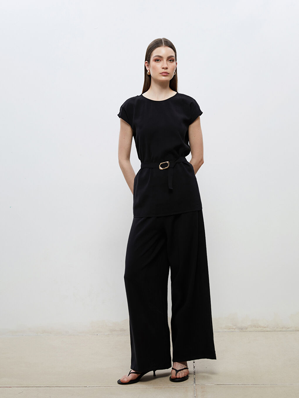 Soulife Woman BLACK Blouse -S5PD25Z8-CVL
