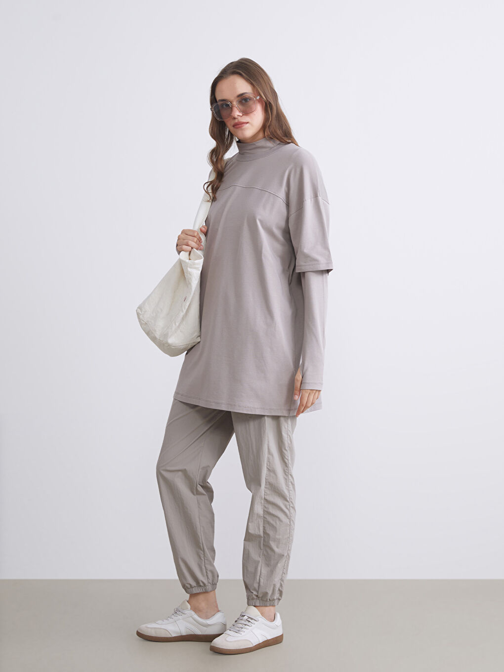 Elastic Waist Women's Jogger Trousers