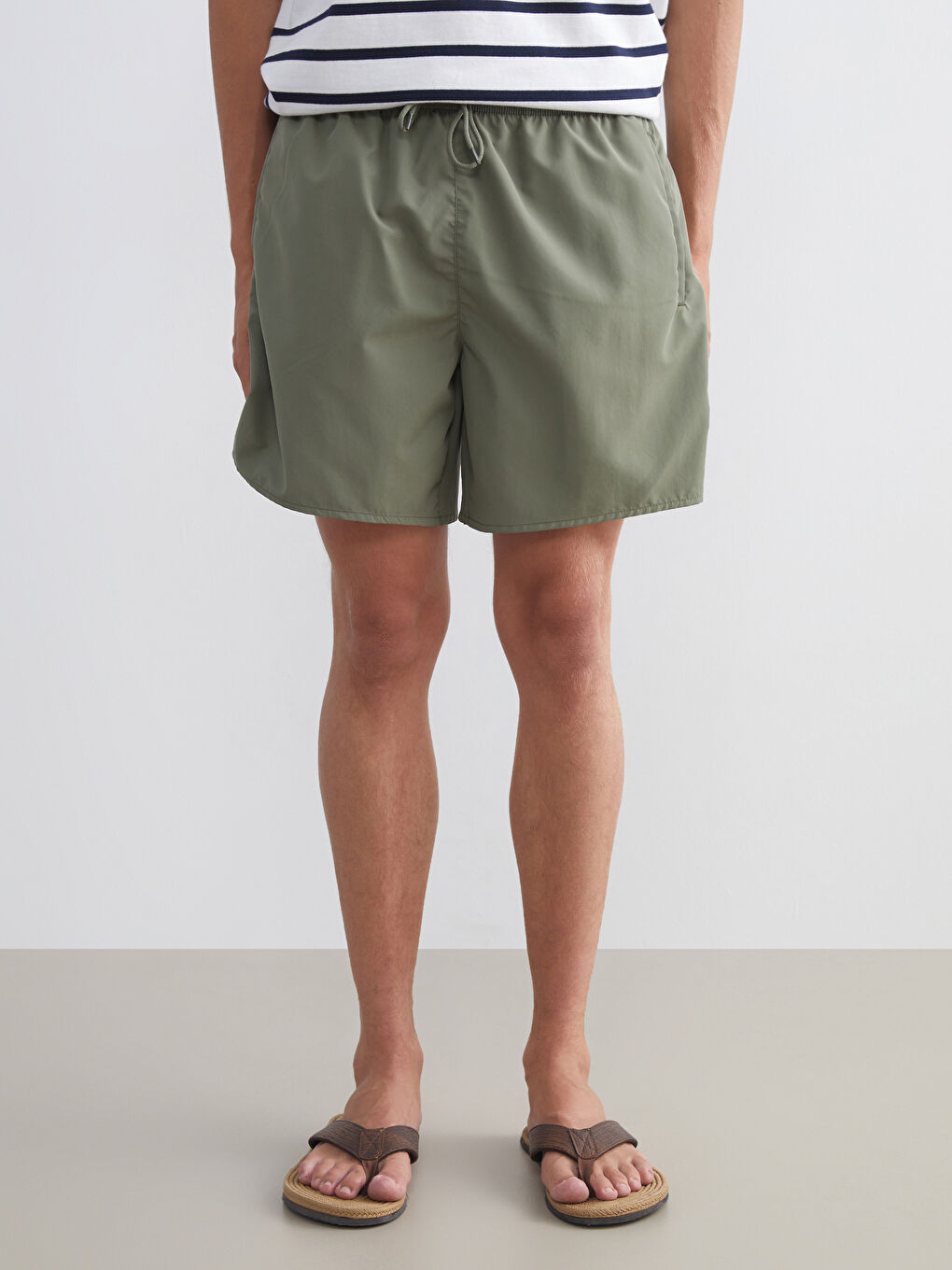 LCW SWIMWEAR Short Length Men's Swimming Shorts -S5PE00Z8-HBV