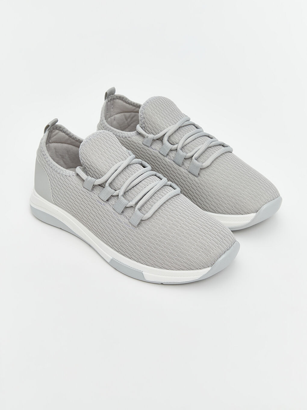 Gri File Detaylı Kadın Spor Ayakkabı
