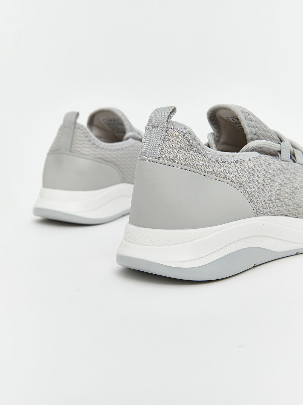 Gri File Detaylı Kadın Spor Ayakkabı-4