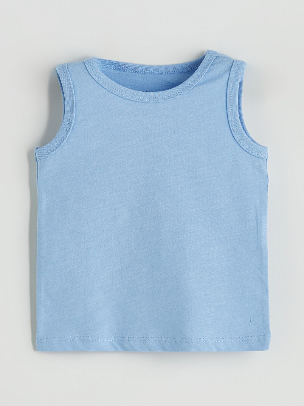 Mavi Bisiklet Yaka Basic Erkek Bebek Atlet