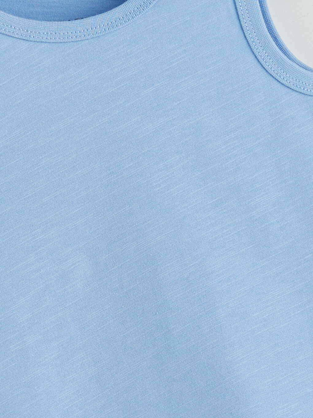 Mavi Bisiklet Yaka Basic Erkek Bebek Atlet-1