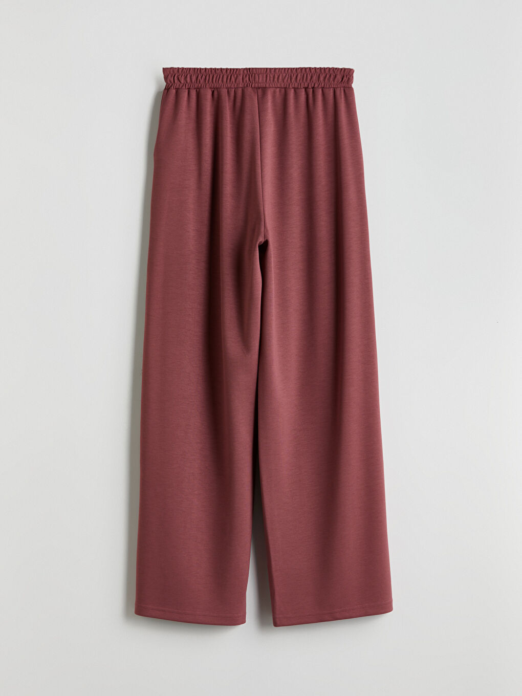 Pembe Beli Lastikli Kadın Eşofman Altı-5