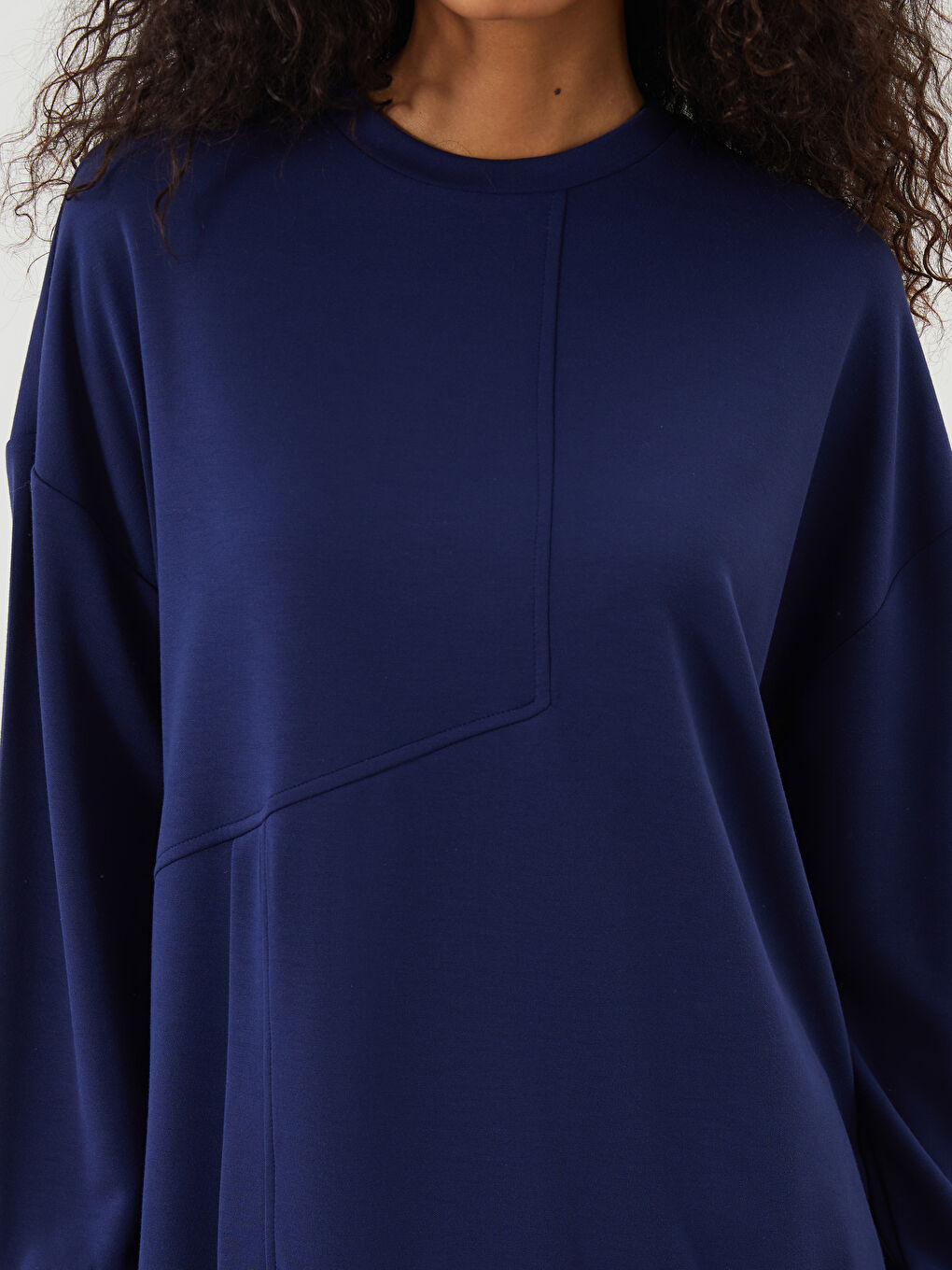 Mavi Bisiklet Yaka Kadın Sweatshirt-2