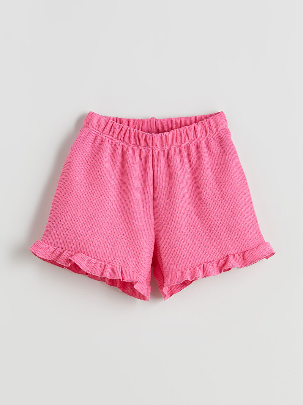LCW Kids Комплект Тениска и Шорти за Момичета с Цветя 2 броя -S5PE72Z1-LHK