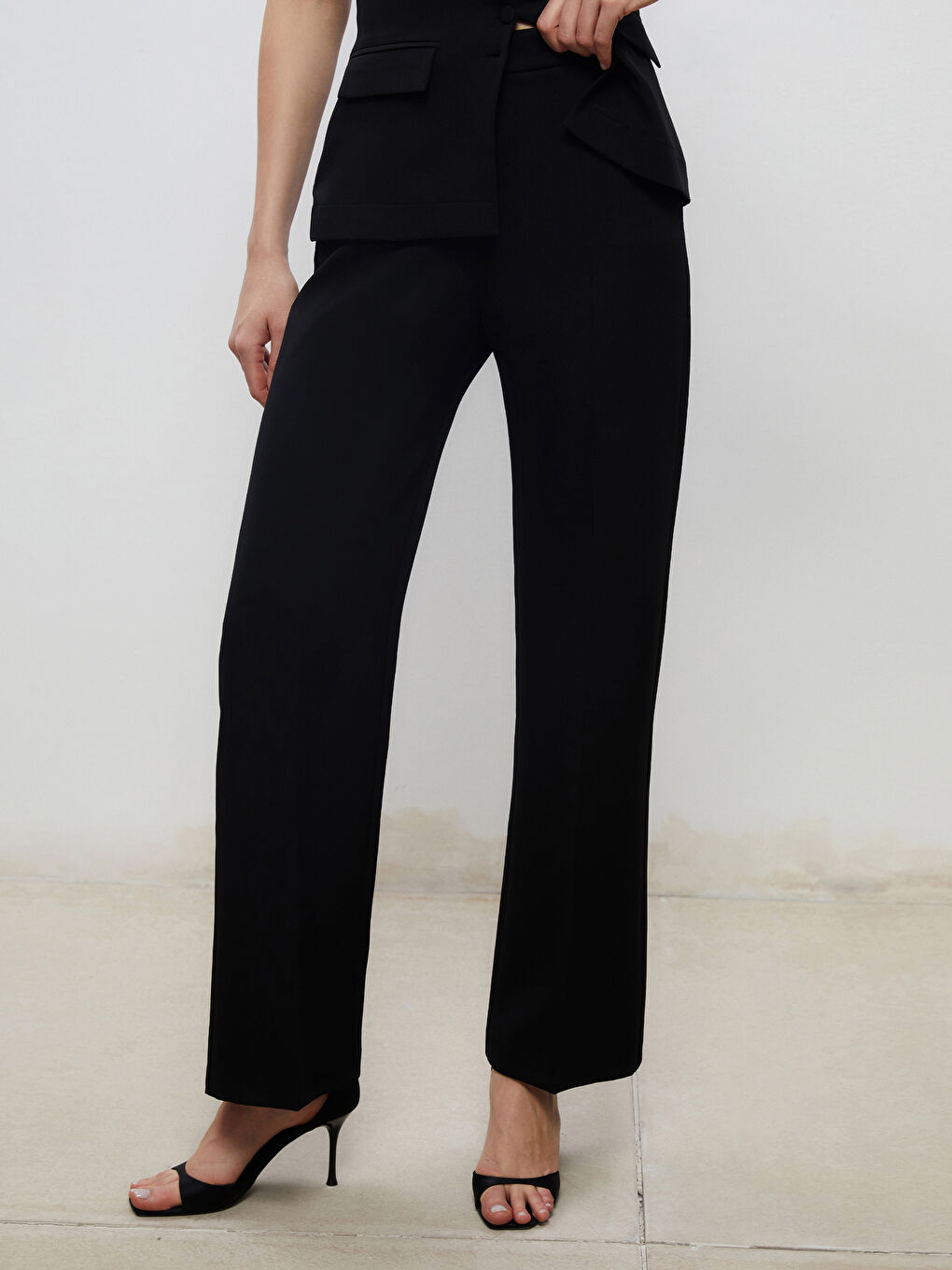 Standard Fit Women's Trousers -S5PE75Z8-CVL