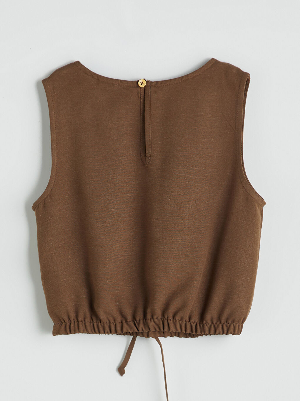 Girl BROWN Blouse -S5PF14Z4-R3B