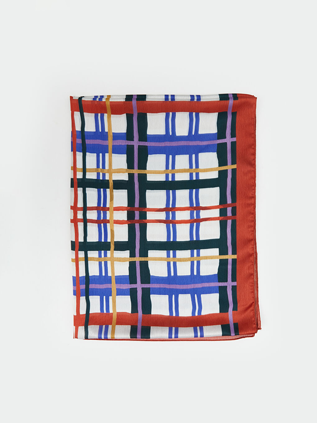 Karışık Desenli Kadın Şal-1