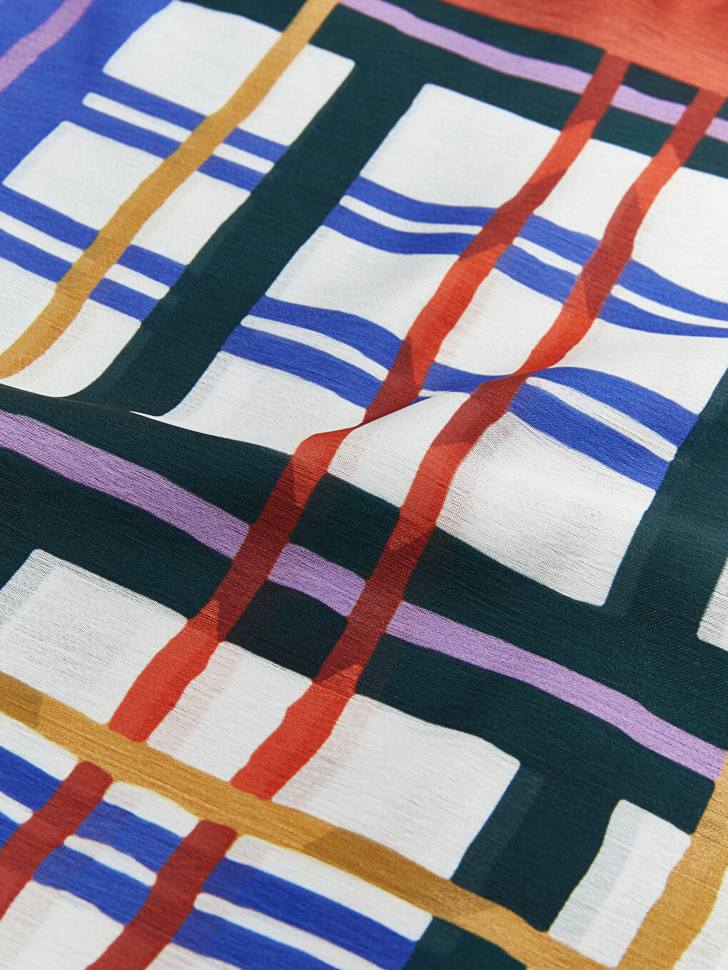 Karışık Desenli Kadın Şal-2