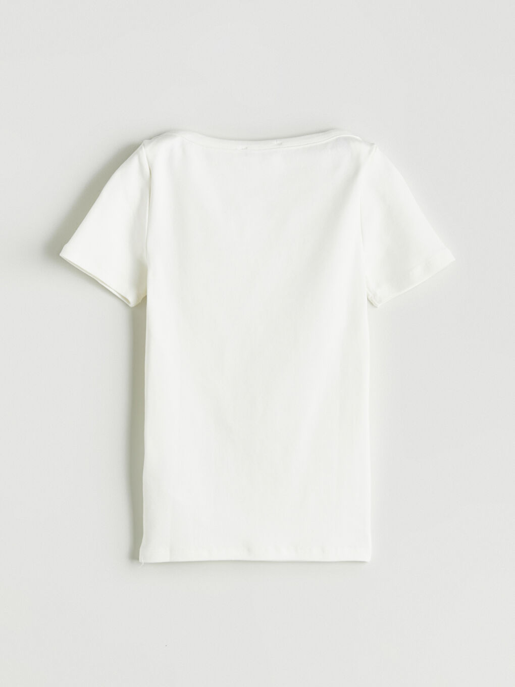 Slash Neck Women's T-Shirt -S5PF33Z8-R9J