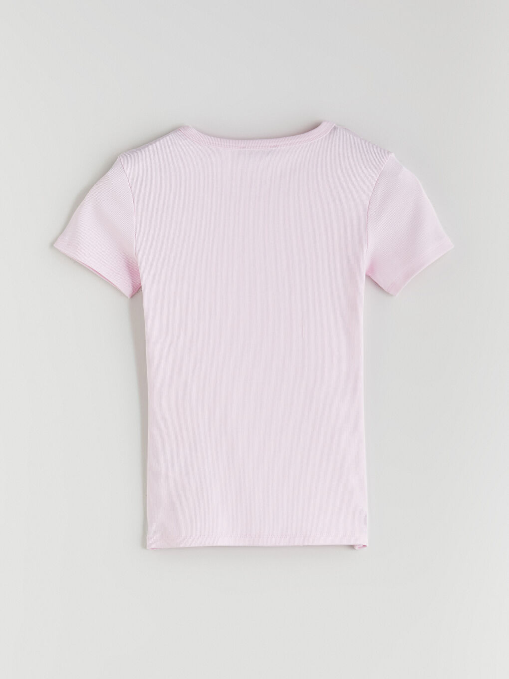 Crew Neck Textured Women's T-Shirt -S5PF34Z8-FWW