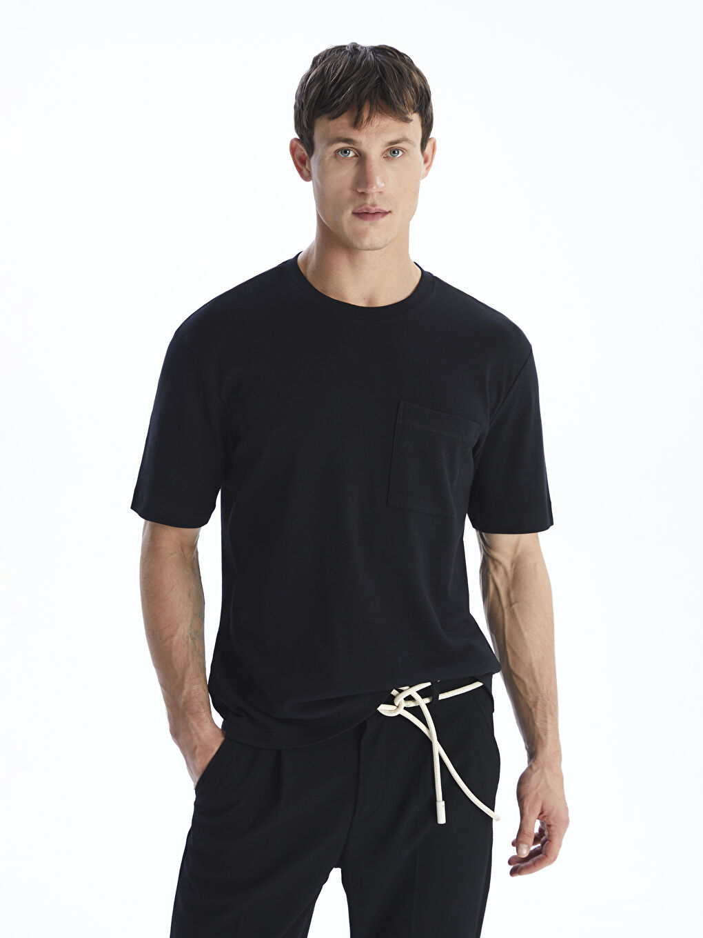 LCW Vision Crew Neck Men's T-Shirt -S5PF39Z8-CVL
