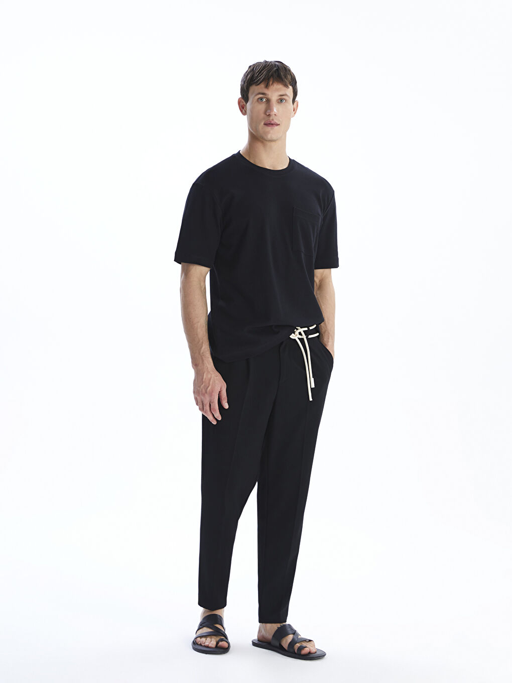 LCW Vision Crew Neck Men's T-Shirt -S5PF39Z8-CVL