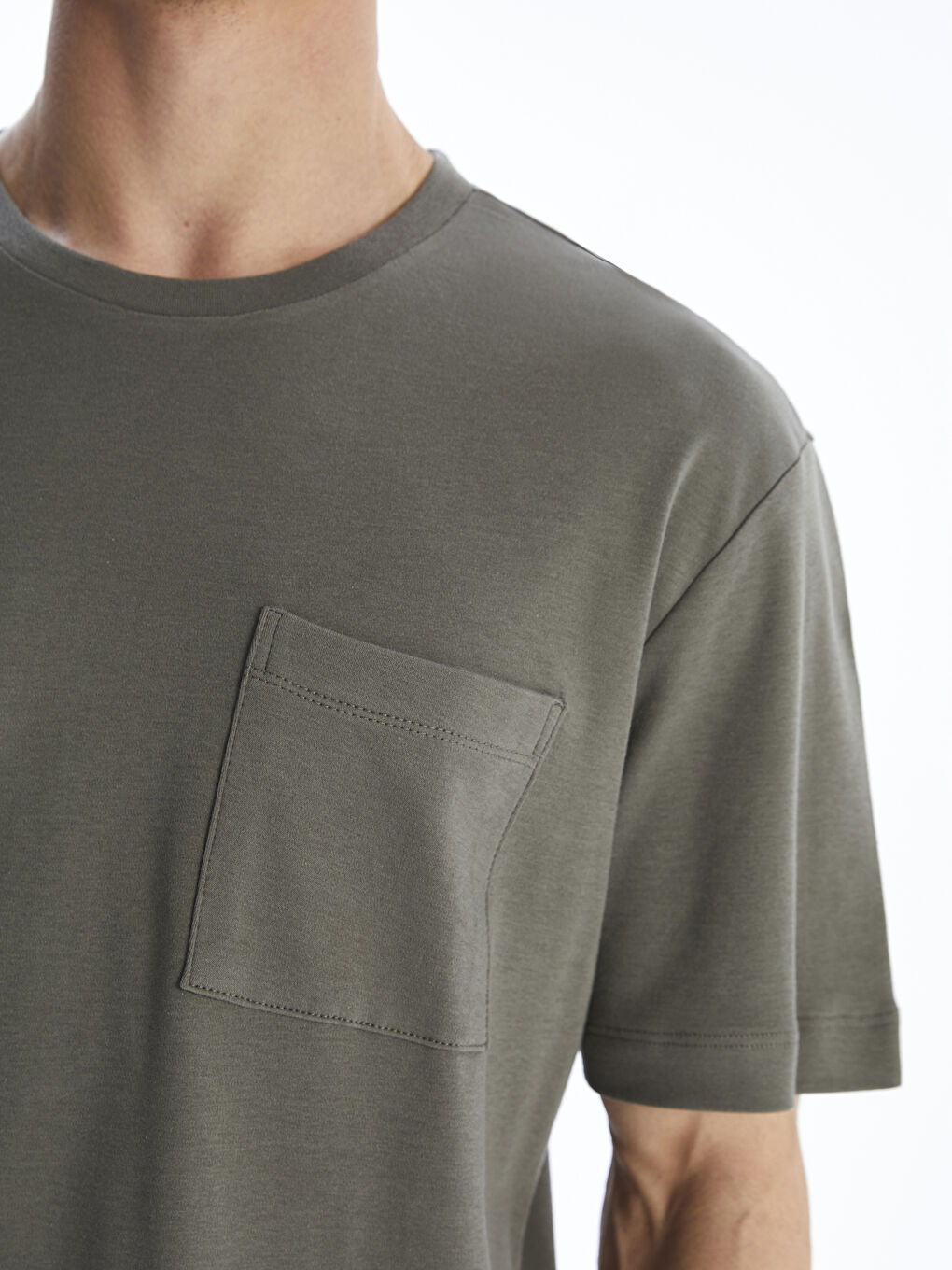 LCW Vision Crew Neck Men's T-Shirt -S5PF39Z8-R38