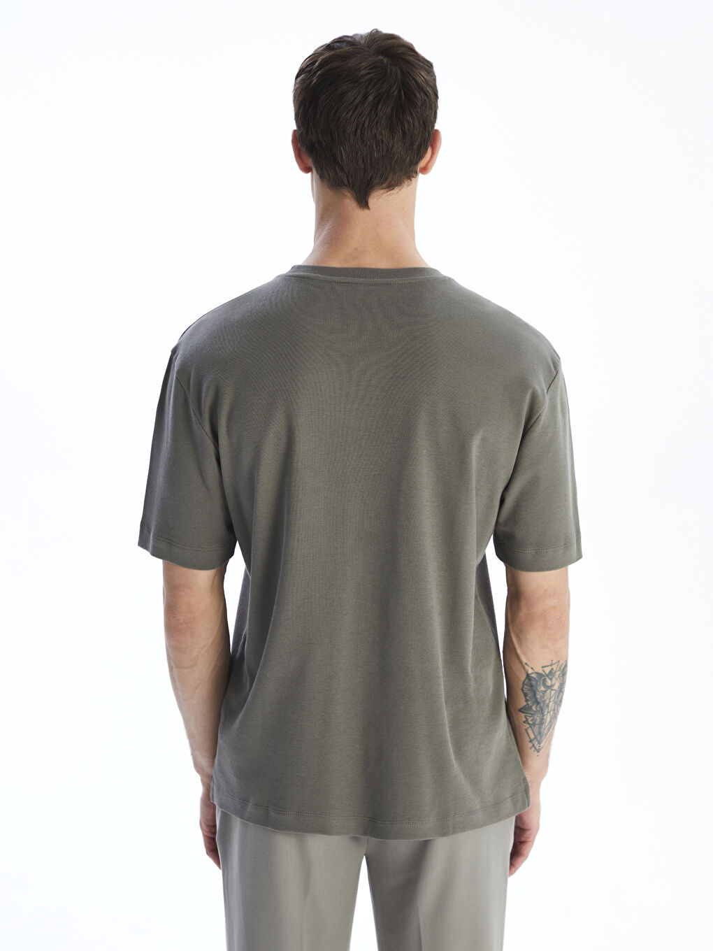 LCW Vision Crew Neck Men's T-Shirt -S5PF39Z8-R38