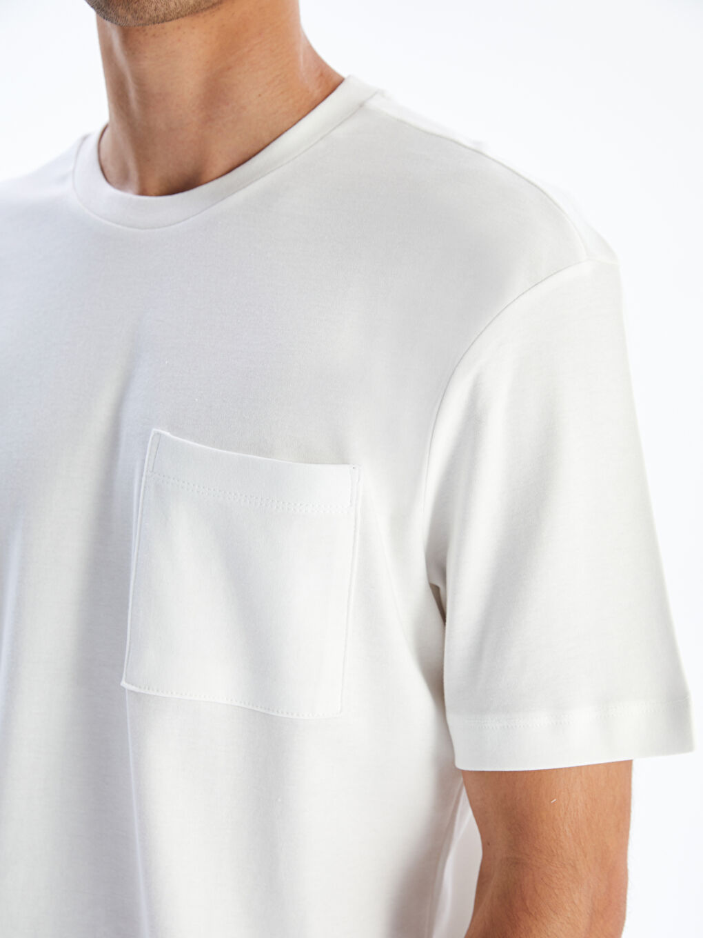 LCW Vision Crew Neck Men's T-Shirt -S5PF39Z8-R9J