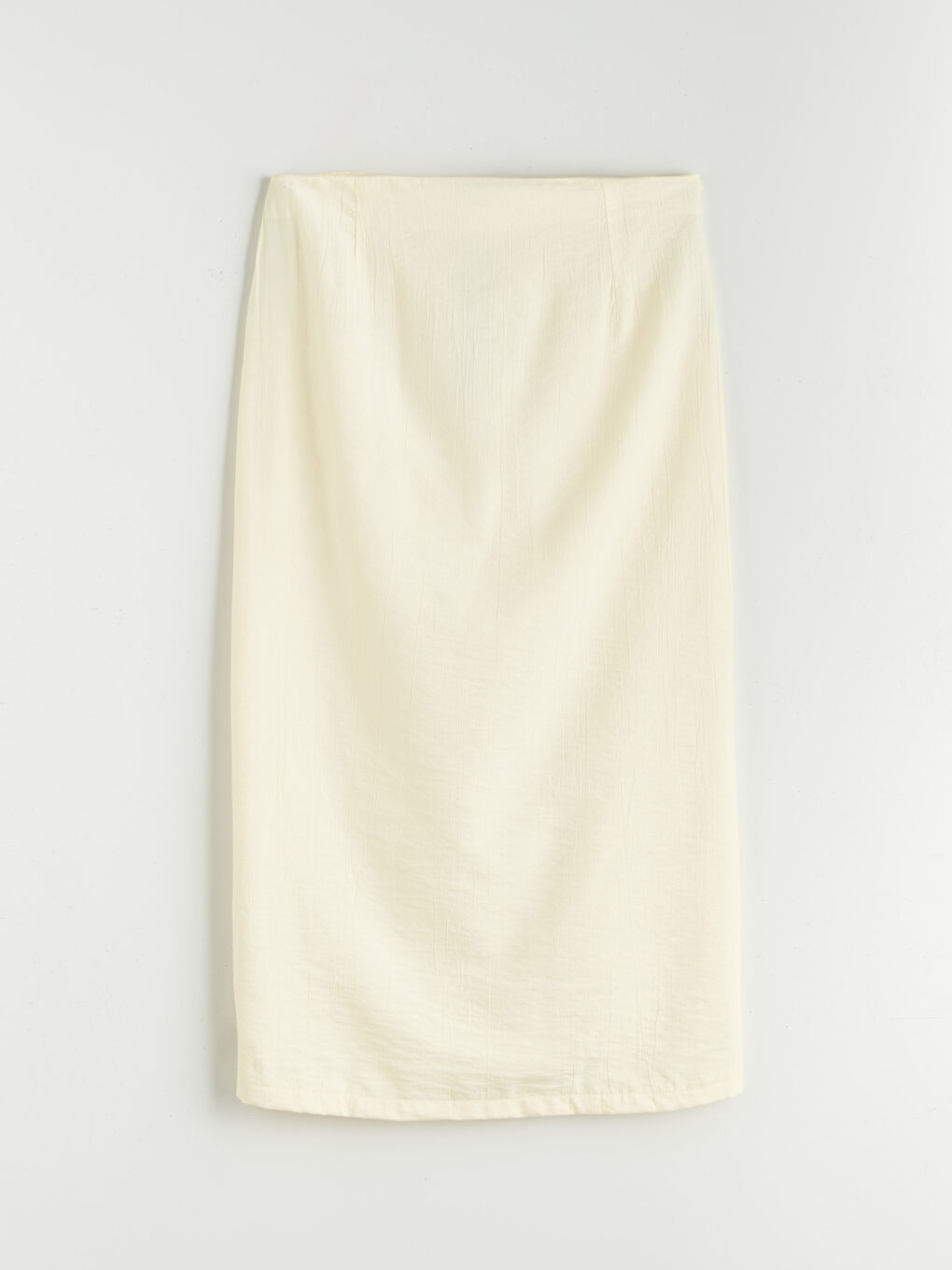 LCWAIKIKI Classic Waist Zippered Textured Skirt -S5PF64Z8-ZVF