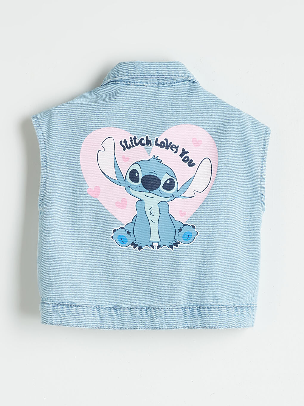 Baby Girl INDIGO Denim Waistcoat -S5PG01Z1-507