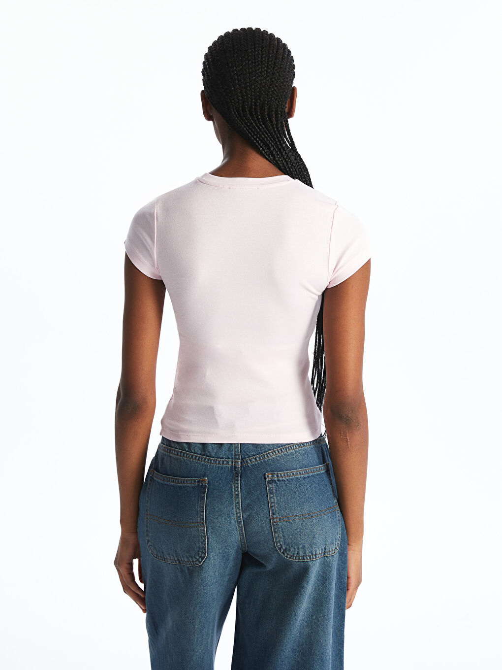 XSIDE Crew Neck Women's T-Shirt -S5PG07Z8-DUQ