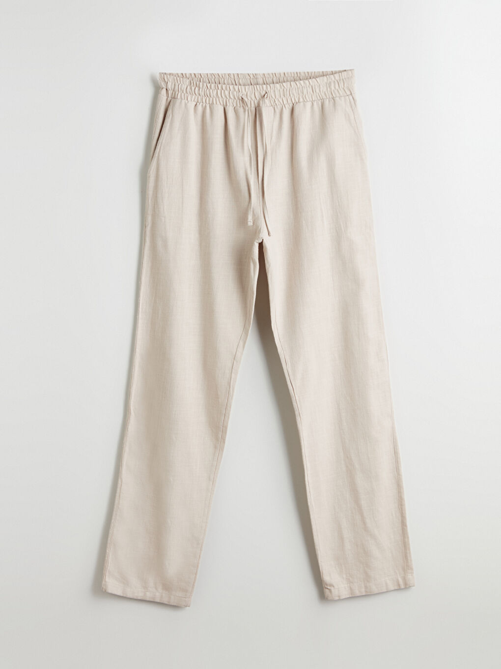 Comfortable Fit Gabardine Men's Trousers -S5PG20Z8-HZZ
