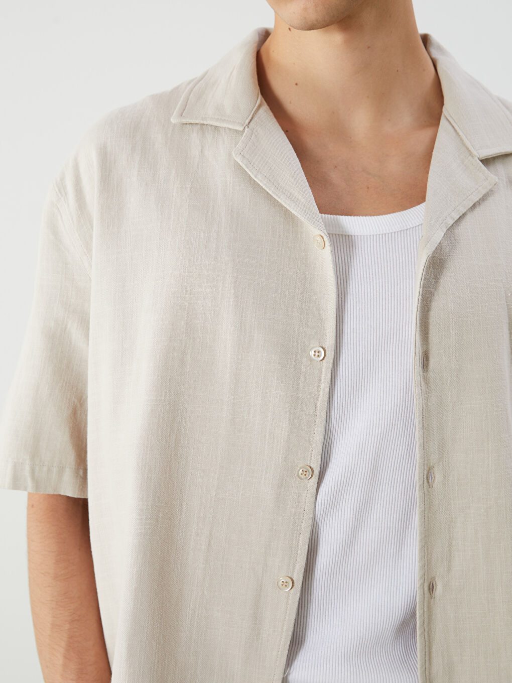 XSIDE Man BEIGE Shirt -S5PG21Z8-HZZ