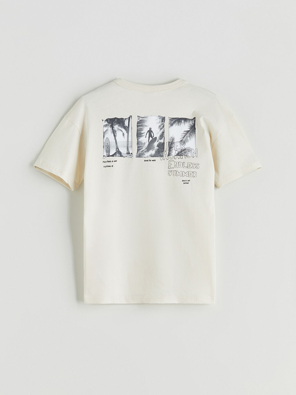 LCW Kids Crew Neck Boys' T-Shirt -S5PG61Z4-FWM
