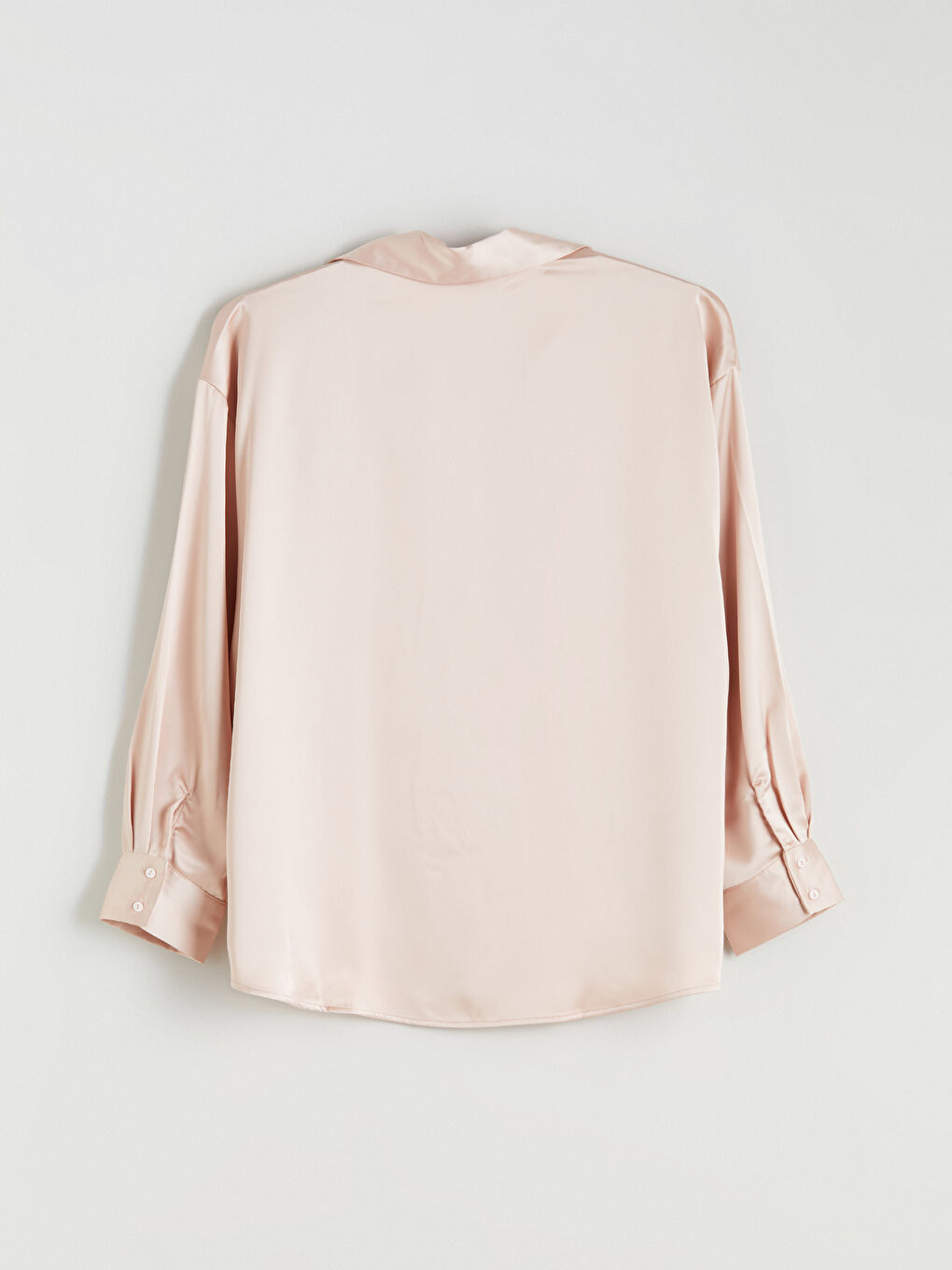 Oversize Satin Women's Shirt-5