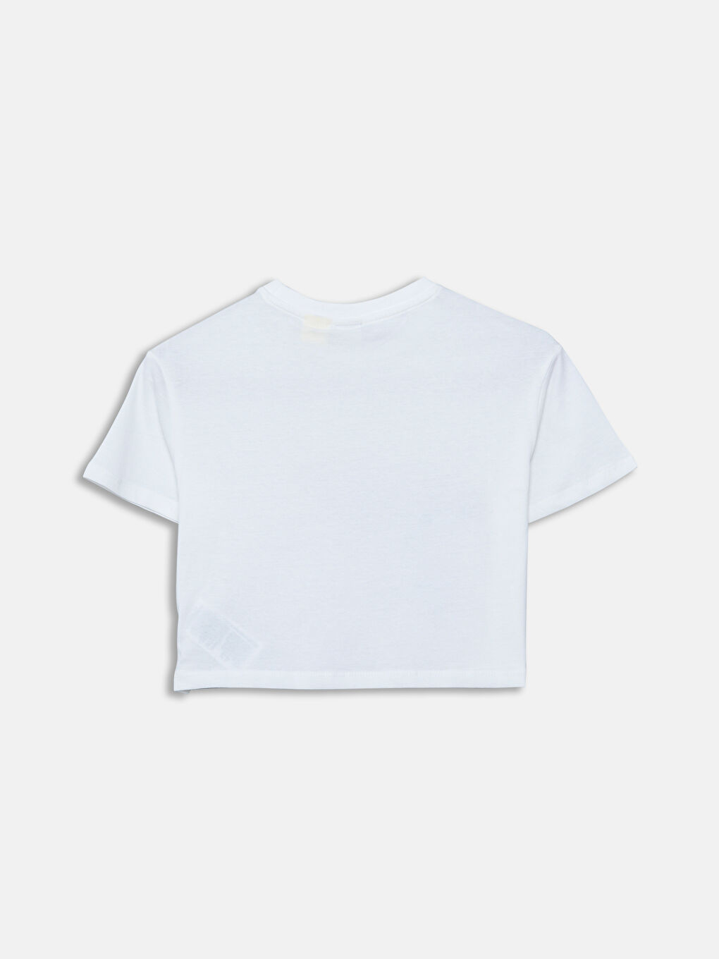 LCW Kids Crew Neck Stitch Printed Girls' T-Shirt -S5PG72Z4-R9J